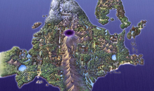 Load image into Gallery viewer, Sinnoh Region Map | Pokémon TCG Playmat | Pokemon Office Keyboard Mat | Gen 4 TCG - LootDelivered.com