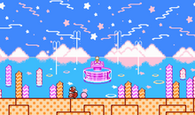 Load image into Gallery viewer, Kirby In Dream Land | Retro Game TCG Playmat | Video Game Office Keyboard Mat - LootDelivered.com