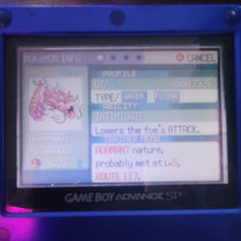 Load image into Gallery viewer, Enhanced Pokemon Sapphire | Preloaded Pokedex - 386 Shiny Pokemon | Brand New Battery Installed | Generation 3 - LootDelivered.com