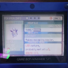 Load image into Gallery viewer, Enhanced Pokemon Sapphire | Preloaded Pokedex - 386 Shiny Pokemon | Brand New Battery Installed | Generation 3 - LootDelivered.com