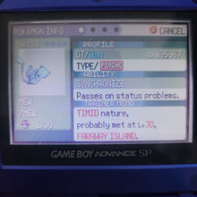 Load image into Gallery viewer, Enhanced Pokemon Sapphire | Preloaded Pokedex - 386 Shiny Pokemon | Brand New Battery Installed | Generation 3 - LootDelivered.com