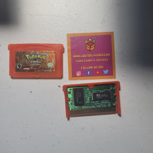 Load image into Gallery viewer, Pokemon Fire Red preloaded with All 386 Shiny Pokemon & items - Authentic Cartridge - LootDelivered.com