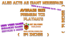 Load image into Gallery viewer, Custom TCG Playmat - We print your next playmat or mousepad! - LootDelivered.com