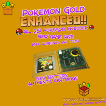 Load image into Gallery viewer, Pokémon Gold Enhanced All 251 Pokemon Included - Max items and Currency - LootDelivered.com