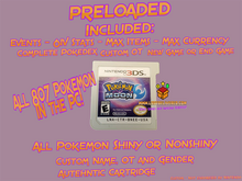 Load image into Gallery viewer, Pokémon Moon | Preloaded with all 807 Pokémon | 6IV - LootDelivered.com