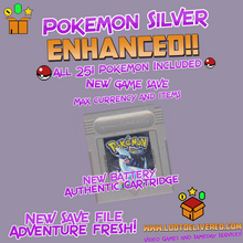 Load image into Gallery viewer, Pokémon Silver Enhanced All 251 Pokemon Included - Max items and Currency - LootDelivered.com