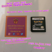 Load image into Gallery viewer, Pokemon Black Enhanced All 649 Pokemon + Items & Currency - LootDelivered.com