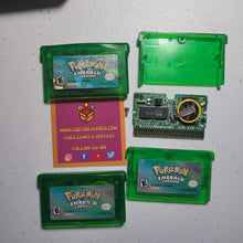 Load image into Gallery viewer, Pokemon Emerald | Preloaded 386 Shiny Pokemon | Brand New Battery Authentic Cartridge | GBA DS | Generation 3 - LootDelivered.com
