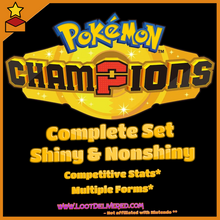Load image into Gallery viewer, Pokemon Champions Competitive Completion Service
