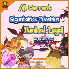 Load image into Gallery viewer, All 49 Gigantamax Pokemon - Pokemon Home Transfer - LootDelivered.com
