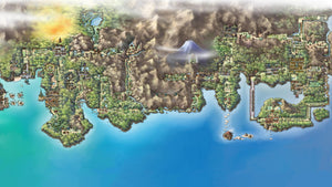 Johto Region Map | Pokémon TCG Playmat | Pokemon Office Keyboard Mat | Gen 2 TCG - LootDelivered.com