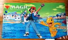 Load image into Gallery viewer, Pokemon TCG Magic The Gathering YuGiOh Dragon Ball Digimon | TCG Mat
