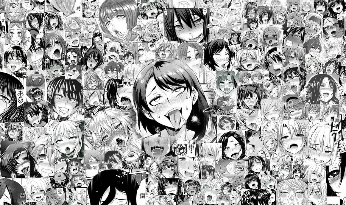 lewd mtg cards Ahegao Girls Lewd Anime