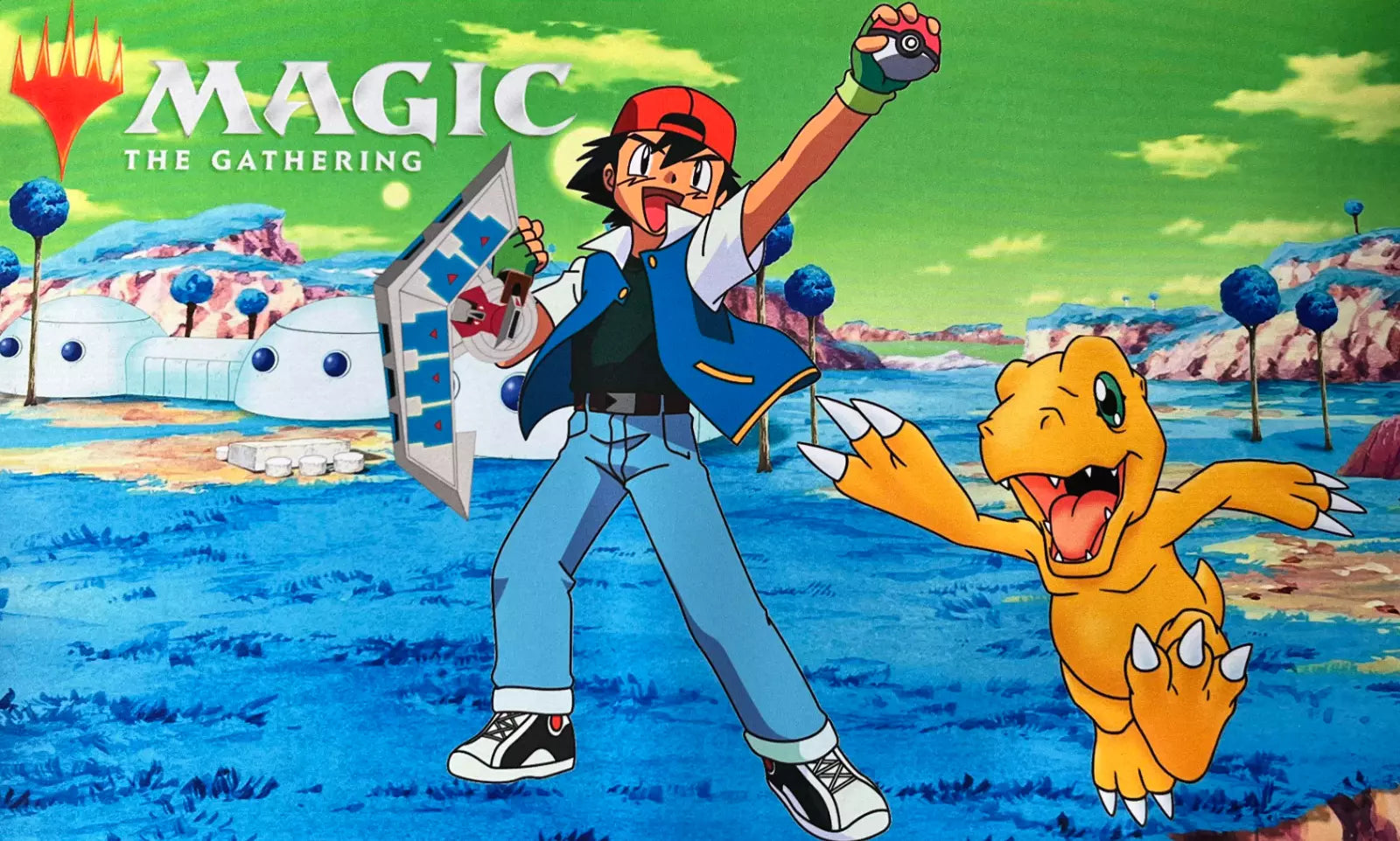 Pokemon TCG Magic The Gathering YuGiOh Dragon Ball Digimon