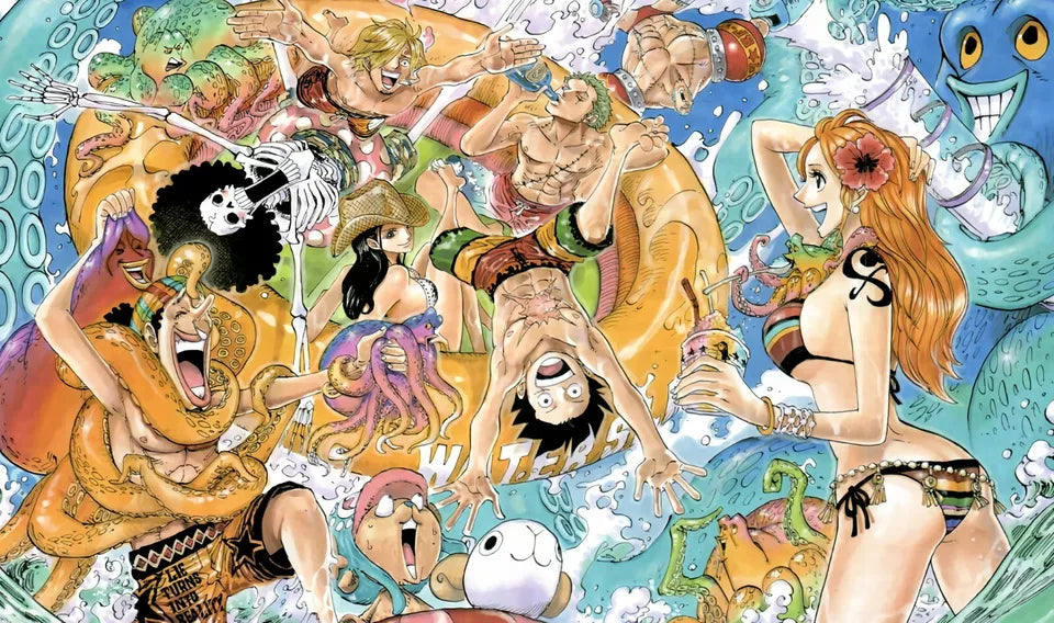 Straw Hat Crew One Piece Pirates | Anime TCG Playmat | Anime Office Ke