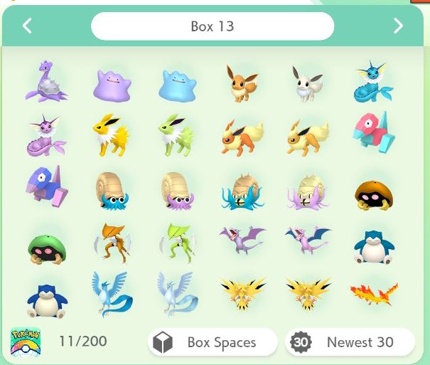 Pokemon Eevee Full Pokedex Let's Go Pikachu Go Eevee Pokemon