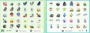 Pokemon Sword & Shield Home Upload Service | Generation 8 Sameday Transfer Pokedex Completion | 38 boxes of Pokemon uploaded - LootDelivered.com