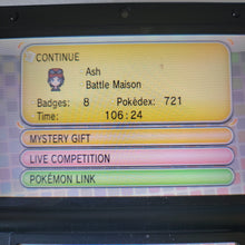 Load image into Gallery viewer, Pokemon Y Enhanced! - Loaded With All 721 + Legit Event Pokemon Enhanced (Physcial 3DS Game) - LootDelivered.com

