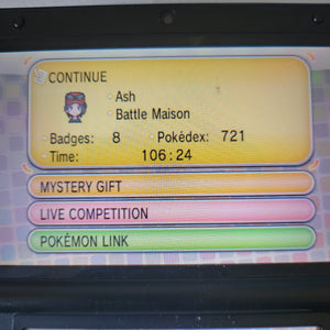 Pokemon Y Enhanced! - Loaded With All 721 + Legit Event Pokemon Enhanced (Physcial 3DS Game) - LootDelivered.com