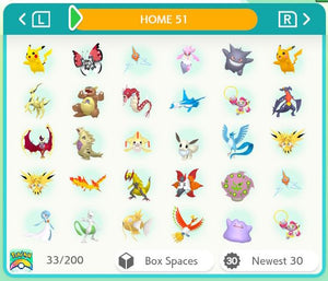 Event Collector 150+ Pokemon Distribution & Event Pokemon Home Upload Service - LootDelivered.com