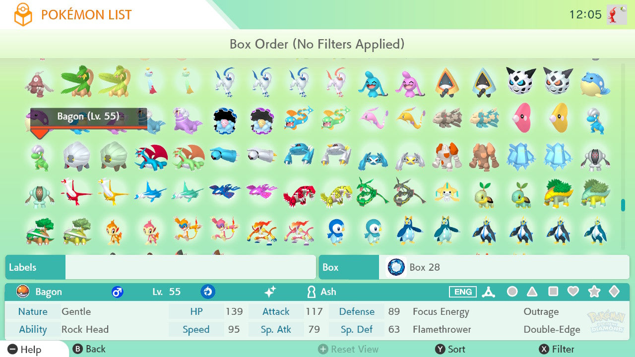 Brilliant Diamond & Shining Pearl Pokedex Completion Service