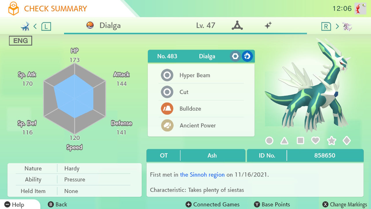 Sword & Shield Pokédex, Brilliant Diamond & Shining