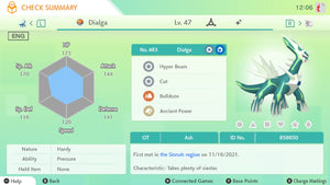 Brilliant Diamond & Shining Pearl Pokedex Completion Service - LootDelivered.com