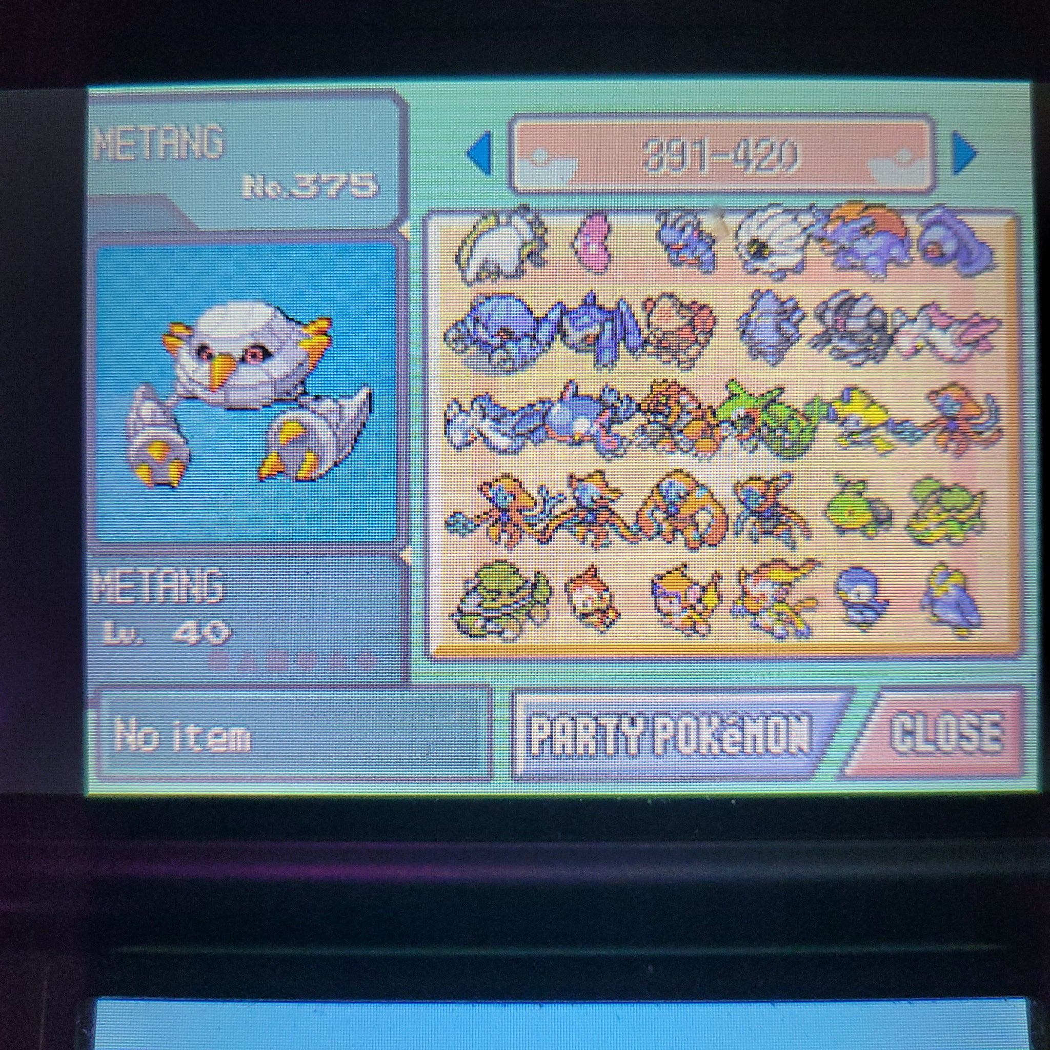 Pokemon Platinum All 493 Pokemon Enhanced! 