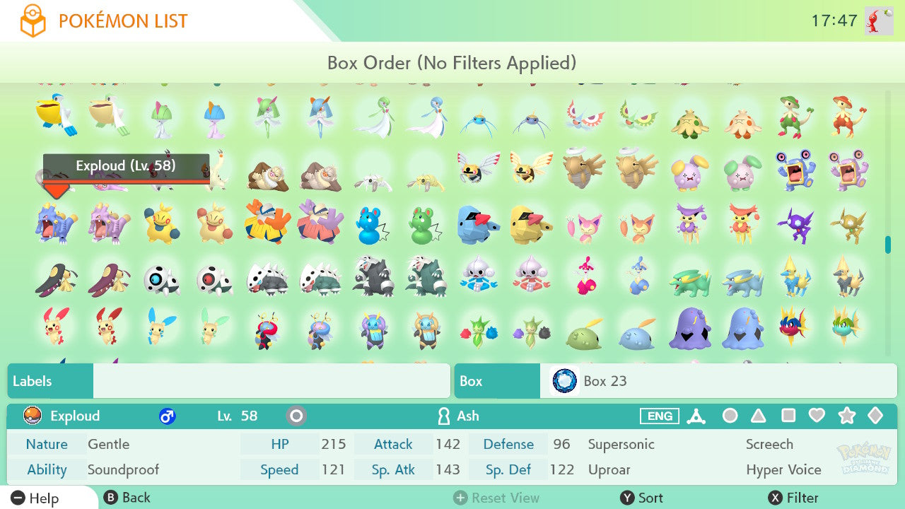 Brilliant Diamond & Shining Pearl Pokedex Completion Service