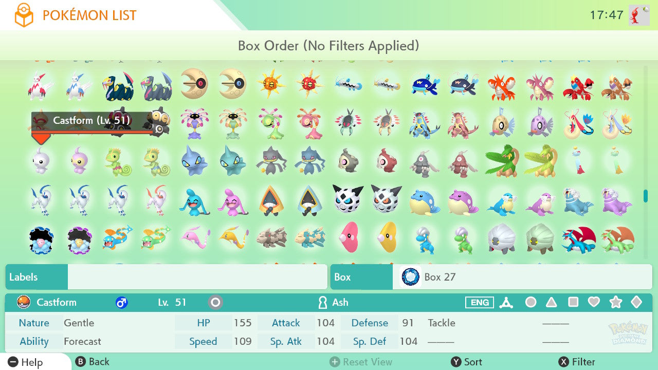 Pokémon Brilliant Diamond & Shining Pearl: Is The Pokédex Different?
