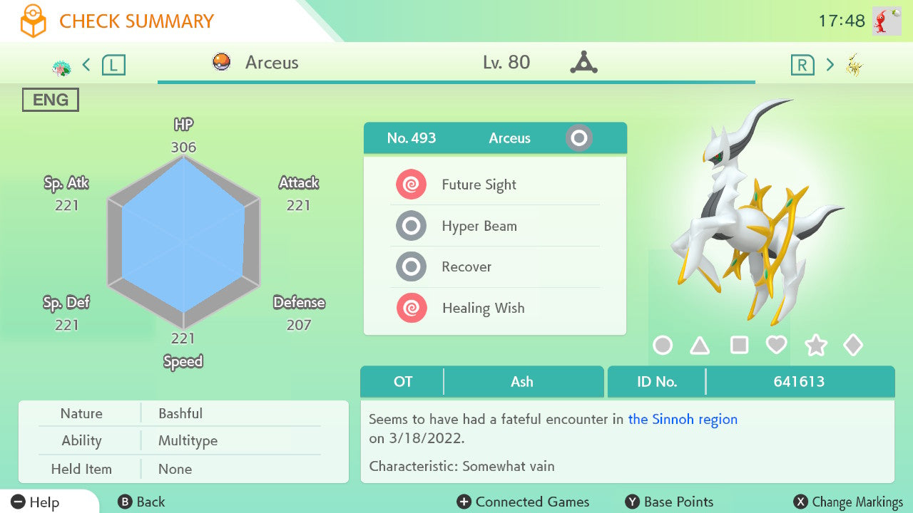 Brilliant Diamond & Shining Pearl Pokedex Completion Service