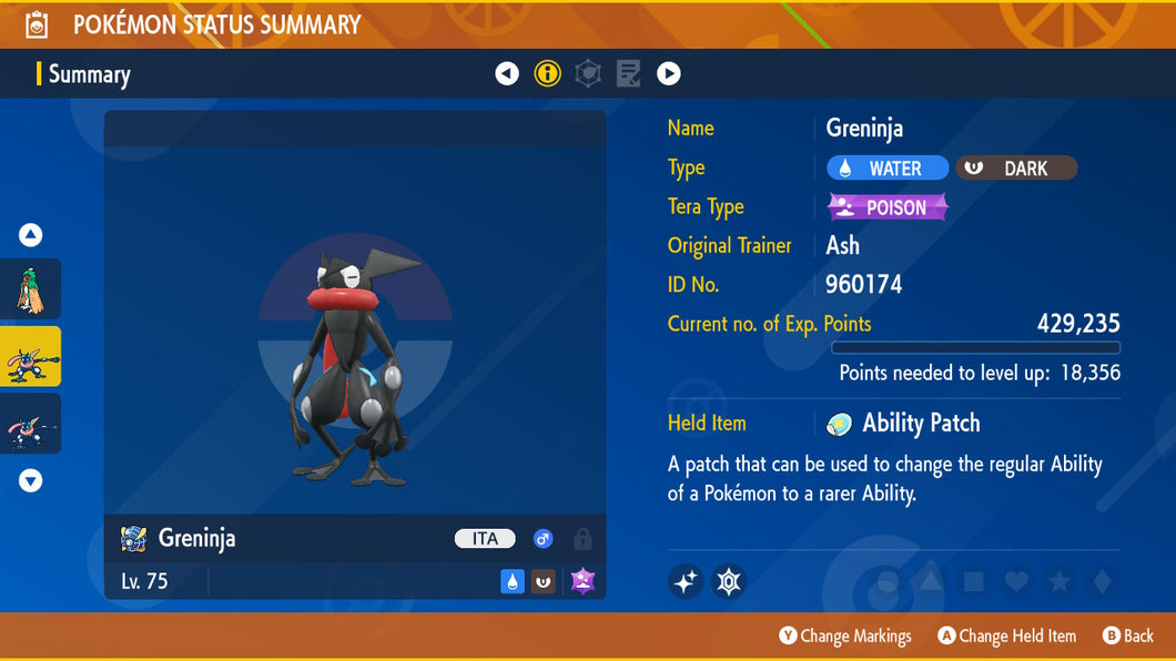 Greninja | Shiny & Nonshiny | 6IV | Trade Assistance