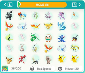 Event Collector 150+ Pokemon Distribution & Event Pokemon Home Upload Service - LootDelivered.com