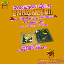 Load image into Gallery viewer, Pokémon Gold Enhanced All 251 Pokemon Included - Max items and Currency - LootDelivered.com
