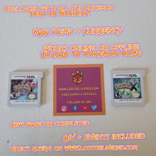 Load image into Gallery viewer, Pokemon Y Nintendo 3ds - Loaded With All 721 + Legit Event Pokemon - LootDelivered.com
