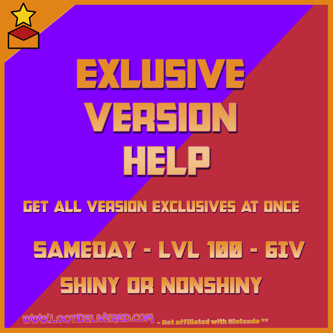 Version Exclusives Help + Gholdengo | Gen IX